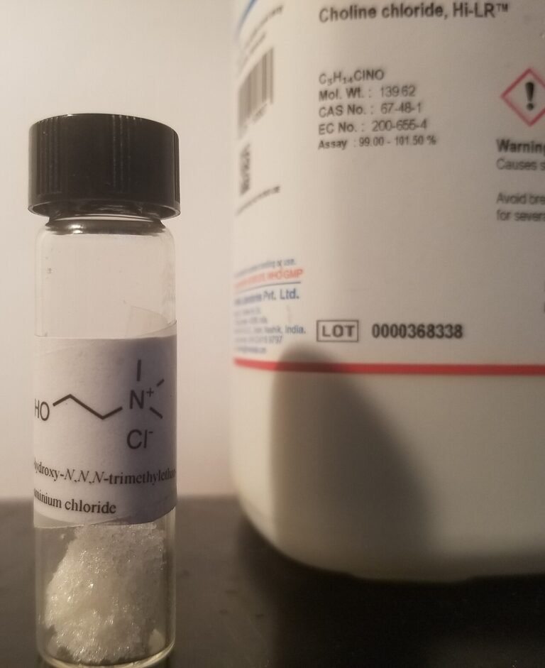Representative photograph of Choline chloride sample (CAS 67-48-1)