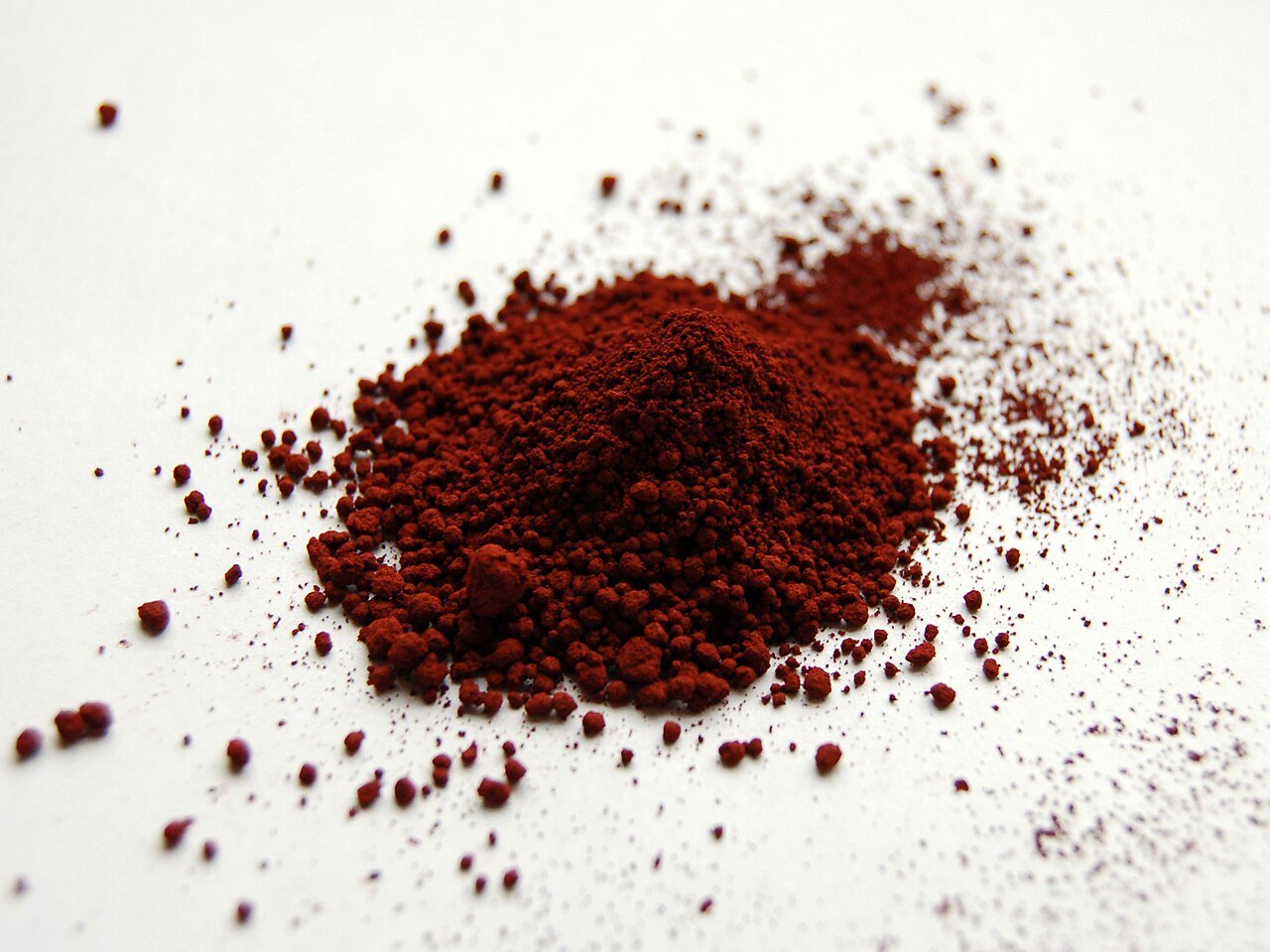 Representative photograph of Iron(III) oxide sample (CAS 1309-37-1)
