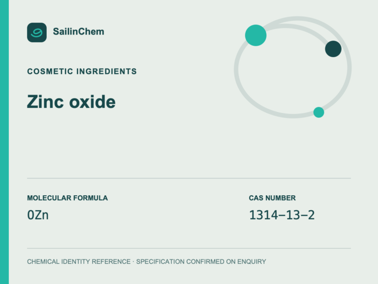 Zinc oxide (CAS 1314-13-2) chemical identity reference