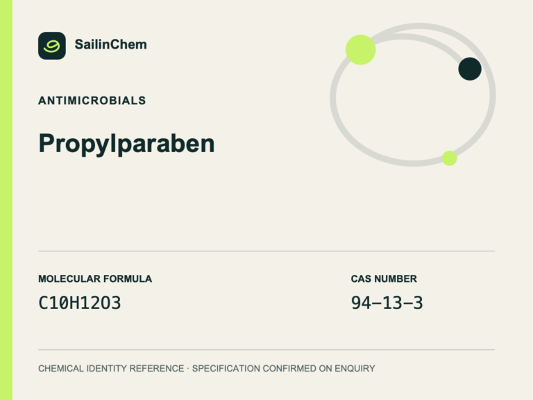 Propylparaben (CAS 94-13-3) chemical identity reference