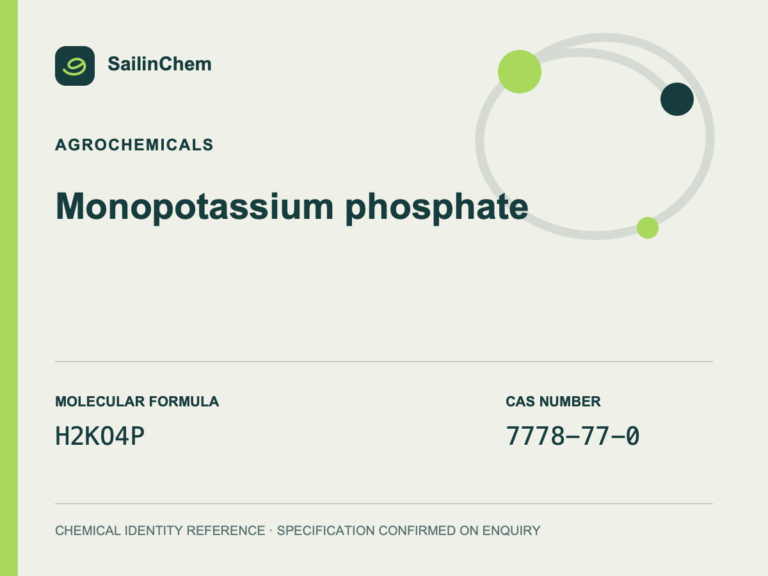 Monopotassium phosphate (CAS 7778-77-0) chemical identity reference