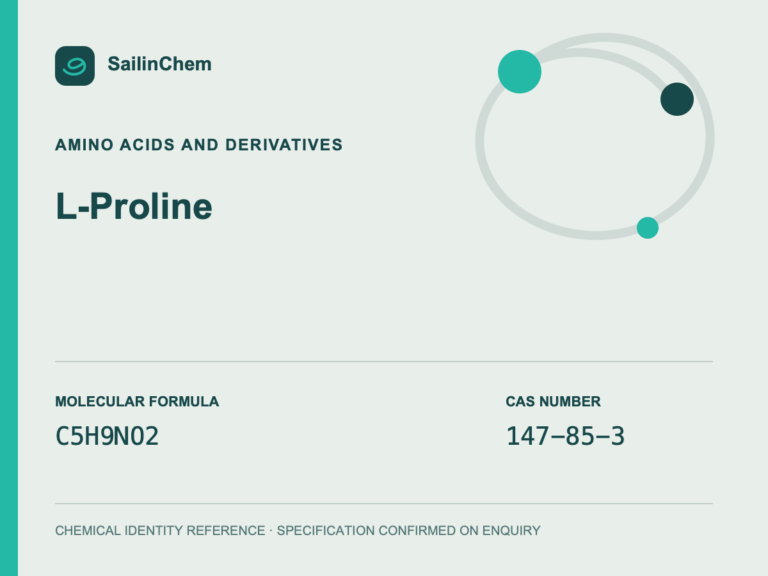 L-Proline (CAS 147-85-3) chemical identity reference