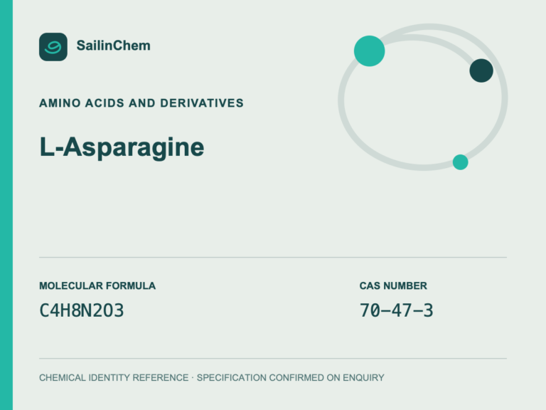 L-Asparagine (CAS 70-47-3) chemical identity reference