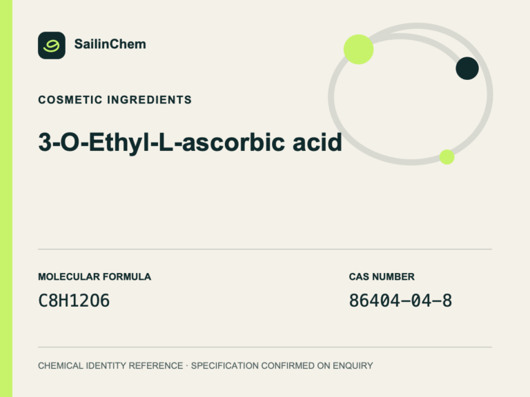 3-O-Ethyl-L-ascorbic acid (CAS 86404-04-8) chemical identity reference