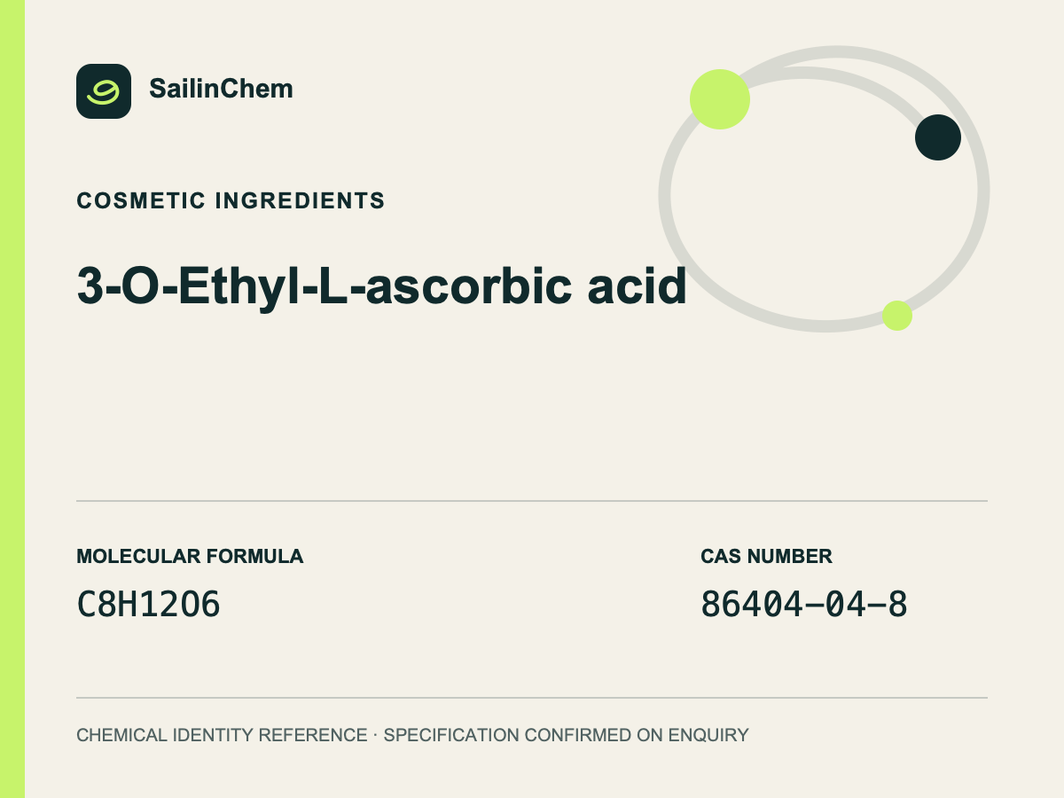 3-O-Ethyl-L-ascorbic acid (CAS 86404-04-8) chemical identity reference