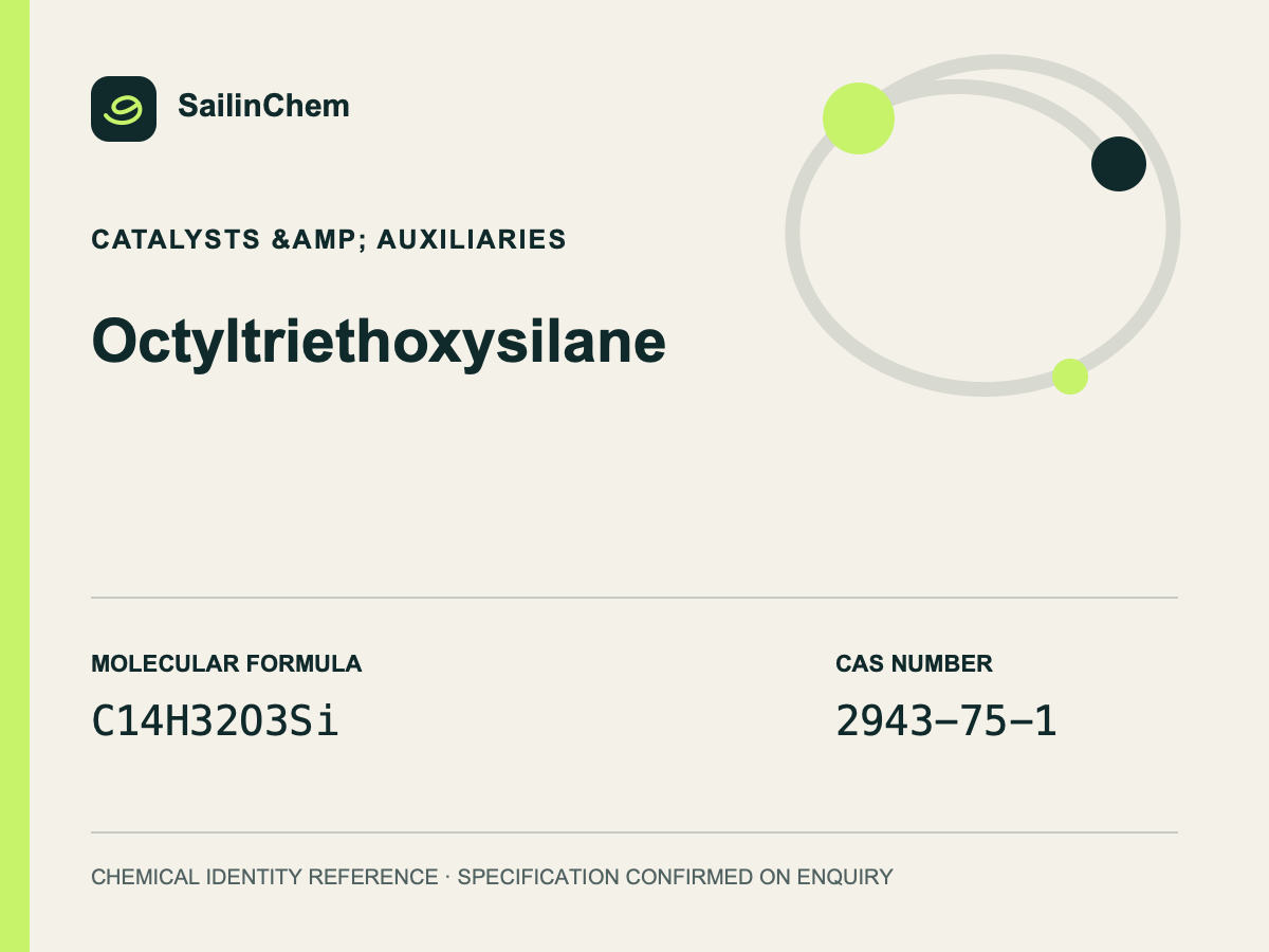 Octyltriethoxysilane (CAS 2943-75-1) chemical identity reference