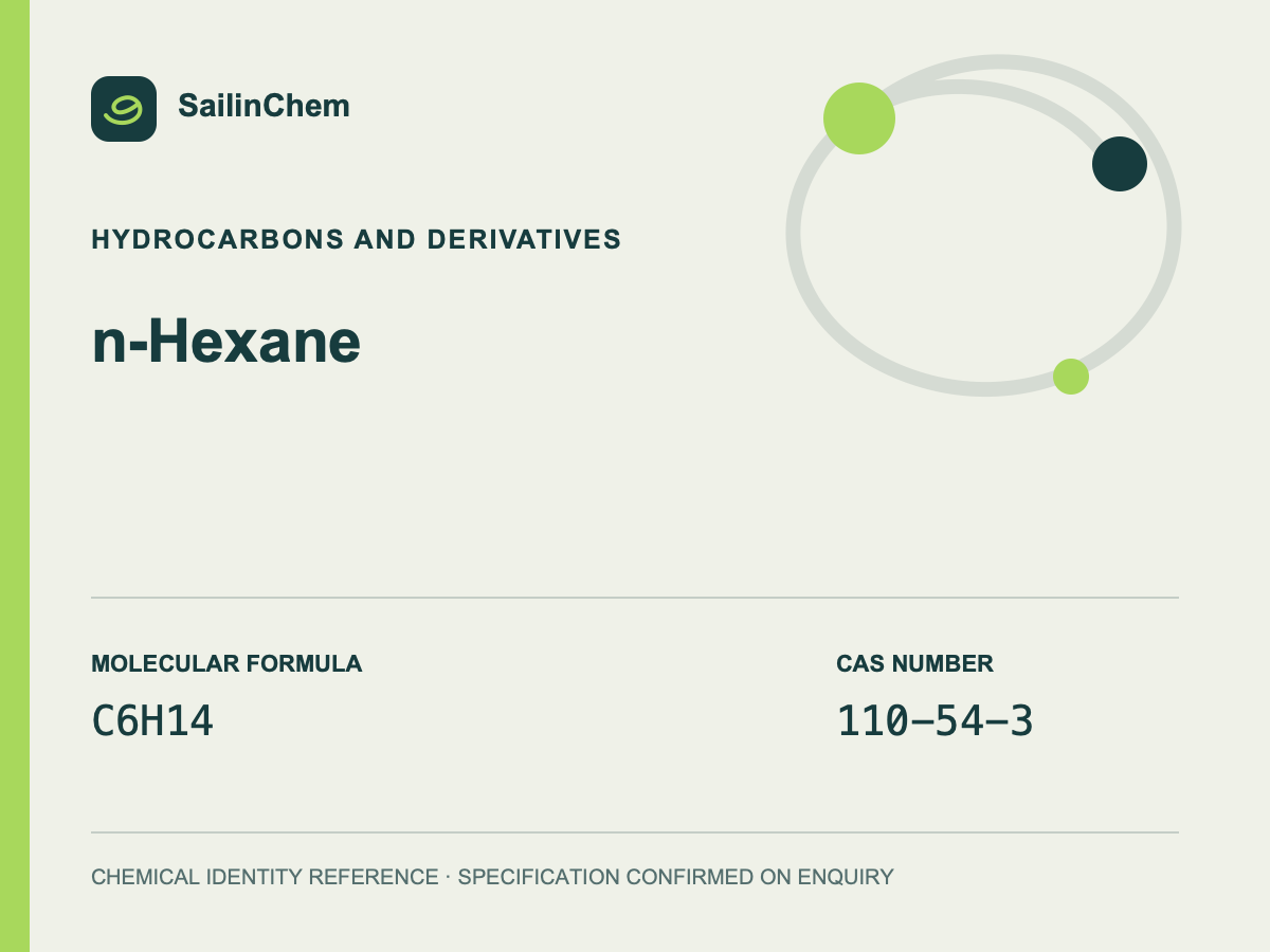 n-Hexane (CAS 110-54-3) chemical identity reference
