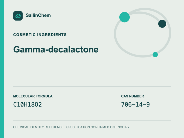 Gamma-decalactone (CAS 706-14-9) chemical identity reference