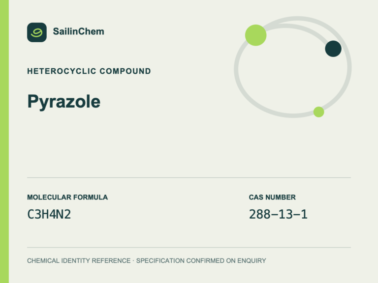 Pyrazole (CAS 288-13-1) chemical identity reference