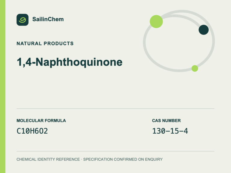 1,4-Naphthoquinone (CAS 130-15-4) chemical identity reference