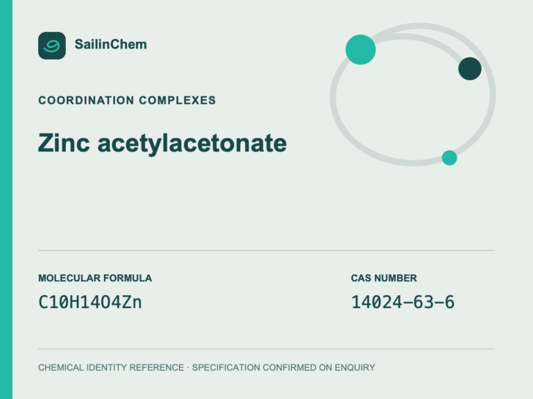 Zinc acetylacetonate (CAS 14024-63-6) chemical identity reference
