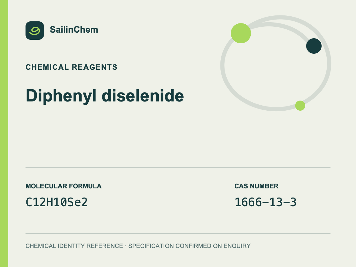Diphenyl diselenide (CAS 1666-13-3) chemical identity reference