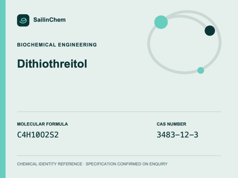 Dithiothreitol (CAS 3483-12-3) chemical identity reference