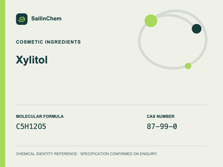 Xylitol (CAS 87-99-0) chemical identity reference