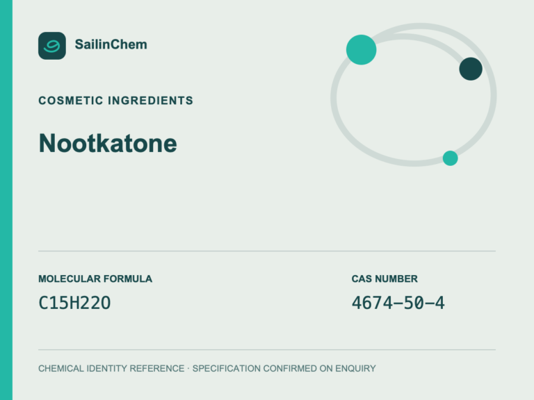 Nootkatone (CAS 4674-50-4) chemical identity reference