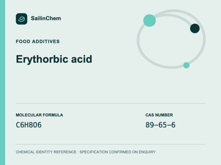 Erythorbic acid (CAS 89-65-6) chemical identity reference