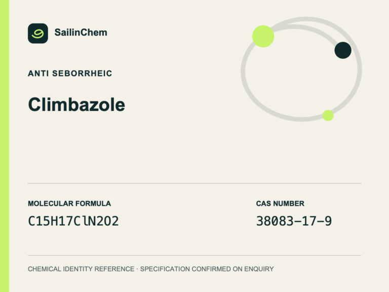 Climbazole (CAS 38083-17-9) chemical identity reference