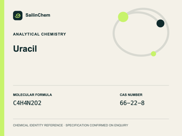 Uracil (CAS 66-22-8) chemical identity reference