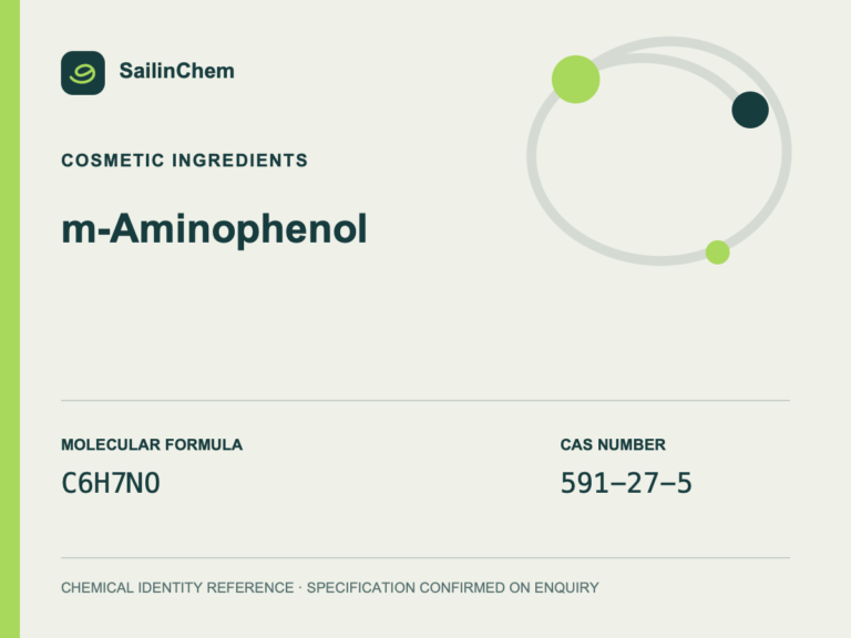m-Aminophenol (CAS 591-27-5) chemical identity reference