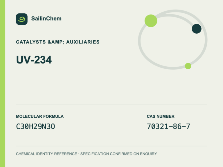 UV-234 (CAS 70321-86-7) chemical identity reference